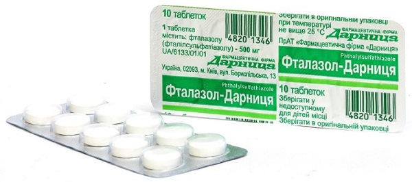 Фталазол: инструкция по применению таблеток, цена, отзывы | lit-dieta