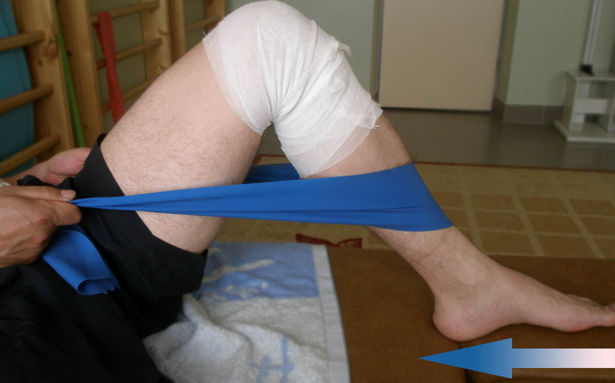 Реабилитация после травмы колена