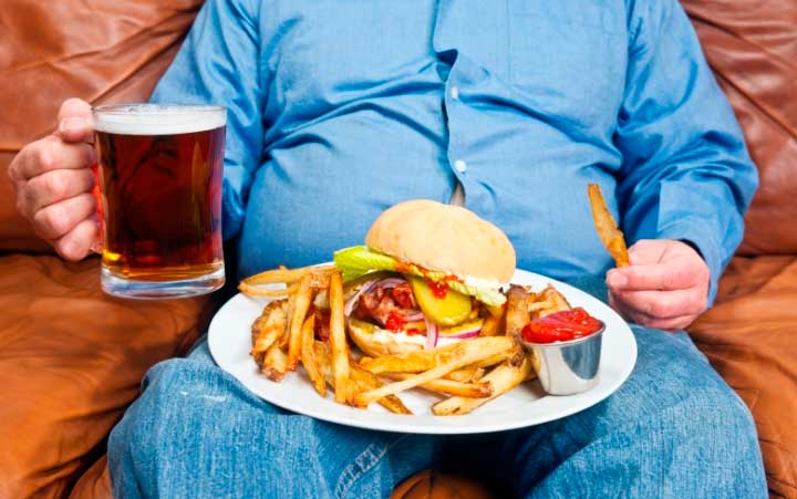 Причины мужского ожирения