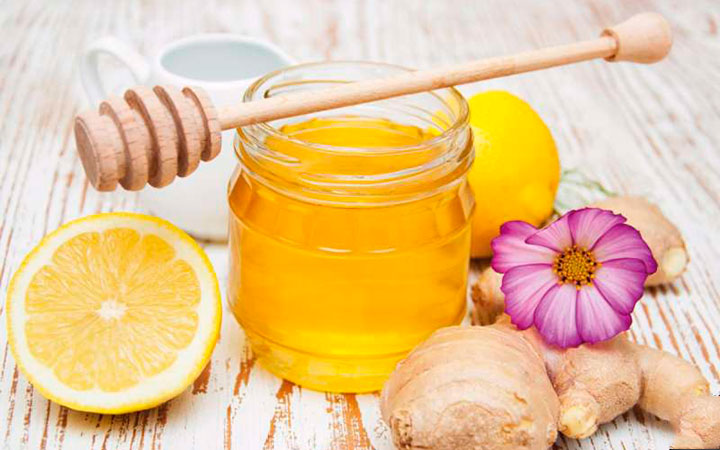 Имбирь с медом и лимоном