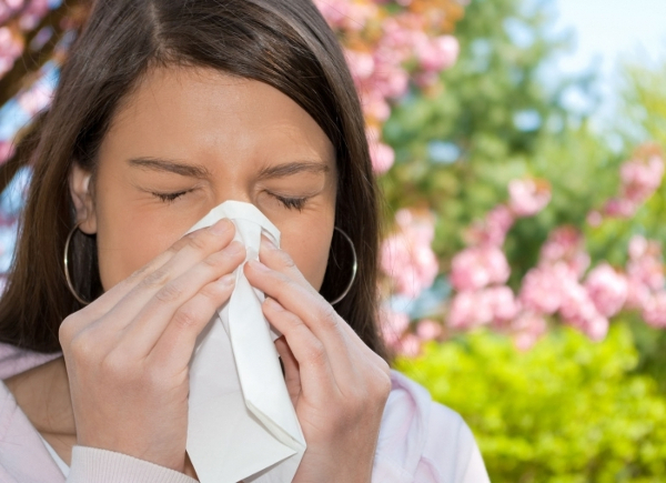Аллергия может быть сезонная