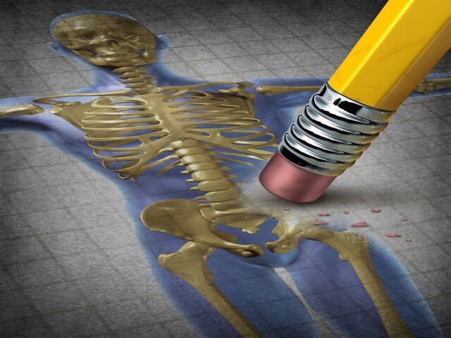 Рисунок человеческого скелета